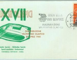 67985 - ITALY - POSTAL HISTORY - SPECIAL COVER: 1960 Olympic Games CYCLING