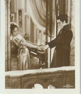 81826 - VINTAGE POSTCARD - CINEMA Actor :  RAMON NAVARRO  Dorothy Jordan