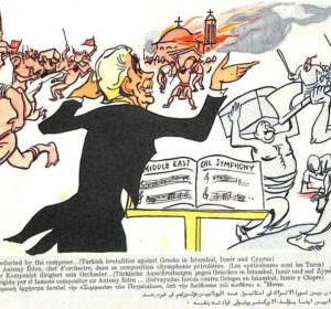 ac9535 - CYPRUS -  VINTAGE POSTCARD -  - Humor SATIRE   1956