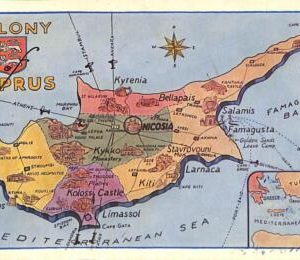 ac9524 - CYPRUS -  VINTAGE POSTCARD - Nicosia  - 1936