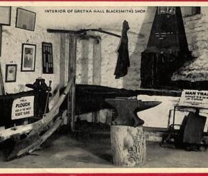 ai0001 -  GREAT BRITAIN - VINTAGE POSTCARD - Backsmith shop