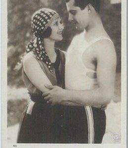 81830 - VINTAGE POSTCARD - CINEMA   :  RAMON NAVARRO  Marceline Day
