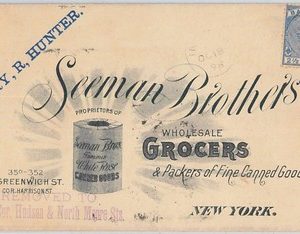 65657 - BAHAMAS -  POSTAL HISTORY -  USA Advertisement cover 1898 - NICE!