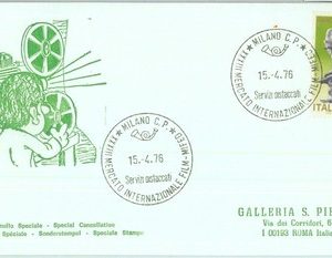 86620 - ITALY - Postal History -  SPECIAL event  COVER 1976  CINEMA