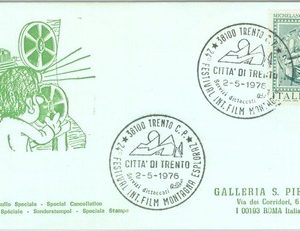 86618 - ITALY - Postal History -  SPECIAL event  COVER 1976  CINEMA