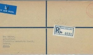 82307 - RHODESIA - POSTAL HISTORY - Official Mail COVER to SPAIN + LEAFLET 1973