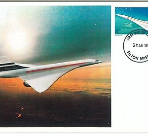 64856  - GB - POSTAL HISTORY - MAXIMUM CARD : CONCORD Aviation 1969