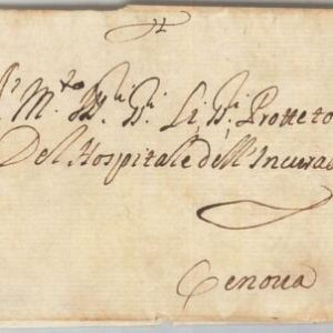 66035 - FRANCE -  POSTAL HISTORY -  PREFILATELIC COVER from MARSEILLE 1633