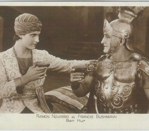 81823 - VINTAGE POSTCARD - CINEMA Actor :  RAMON NAVARRO Ben Hur