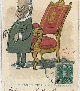 34587 - España Spain - Postcard POSTAL ANTIGUA - POLITICA satirica: SILENO # 9