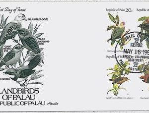 29232    BIRDS - POSTAL HISTORY - PALAU: FDC COVER 1983