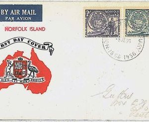 35112 - POSTAL HISTORY -  NORFOLK : FDC cover 1956