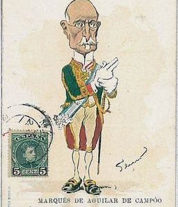 34593 - España Spain - Postcard POSTAL ANTIGUA - POLITICA satirica: SILENO # 10