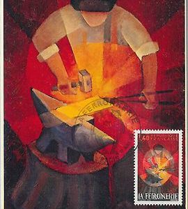 59062 - FRANCE - POSTAL HISTORY: MAXIMUM CARD 1982 - Ferronerie