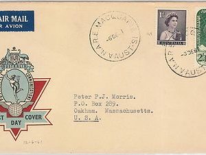 POLAR Antarctic -  POSTAL HISTORY : FDC COVER  - AUSTRALIA 1961 - Penguins