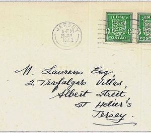 JERSEY -  POSTAL HISTORY:  FDC COVER 1942