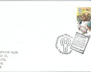 GREAT BRITAIN - POSTAL HISTORY - SPECIAL POSTMARK : INTER. CHILDREN'S YEAR 1979