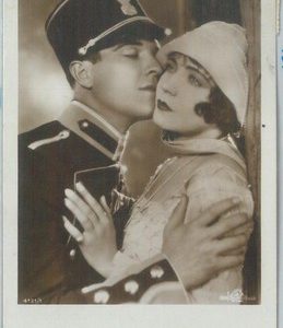 81784 - VINTAGE POSTCARD - CINEMA Actor :  RAMON NAVARRO & Renee Adoree