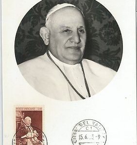 59064  -  VATICANO Vatican - POSTAL HISTORY: MAXIMUM CARD 1964  - POPE
