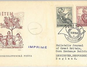 61579 -  Czechoslovakia - POSTAL HISTORY - FDC COVER 1949:   CHILDREN
