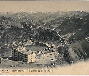 57675  -  SWITZERLAND -  Vintage Postcard - BERN:  Les Alpes 1904