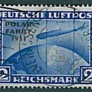GERMANY - ZEPPELIN - Michel  457 - USED