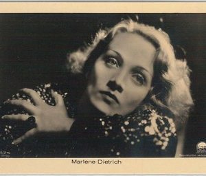 61963 - VINTAGE POSTCARD - CINEMA, Marlene Dietrich