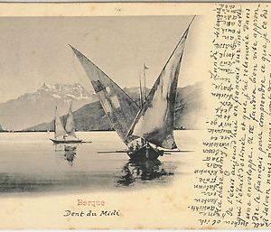57671 -  SWITZERLAND -  Vintage Postcard - Valais: Dents du Midi 1899