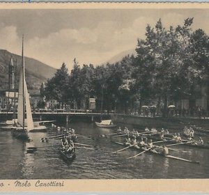 73138 - CARTOLINA d'Epoca LECCO Citta'  - Molo CANOTTIERI
