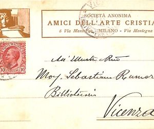 ab1892 - CARTOLINA D'EPOCA - MILANO Città : Publicitaria