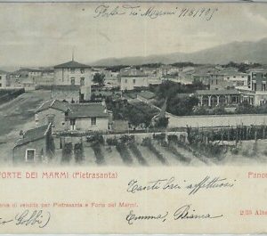 80654 - CARTOLINA d'Epoca - LUCCA  - FORTE  dei  MARMI  1905