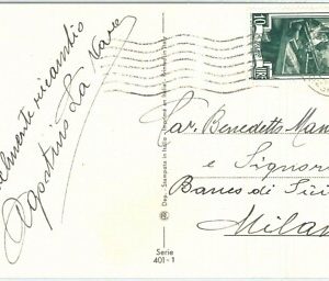 71980 - TRIESTE A  AMG-FTT - Storia Postale - LAVORO 10 Lire isolato   CARTOLINA