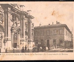 ab1927 - CARTOLINA D'EPOCA - MILANO Città : Chiesa di S. Maria