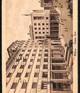 ab1934 - CARTOLINA D'EPOCA - MILANO Città : Piazza Diaz.