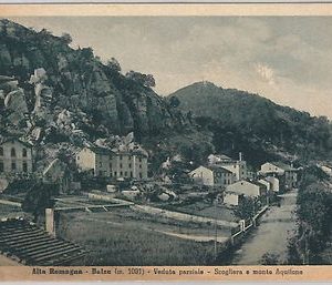 50497  CARTOLINA d'Epoca - FORLI provincia :  Balze di Verghereto 1950