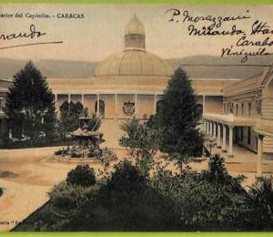 af2870 - VENEZUELA - VINTAGE POSTCARD - Caracas - Interior del Capitolio - 1911