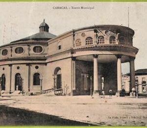 af2875 - VENEZUELA - VINTAGE POSTCARD - Caracas - Teatro Municipal