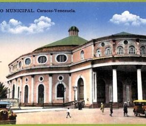 af2930 - VENEZUELA - VINTAGE POSTCARD - Caracas - Teatro Municipal