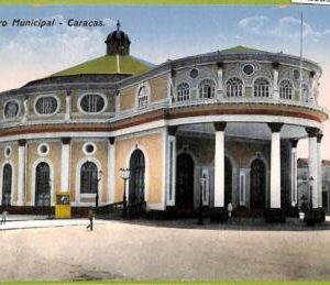 af2883 - VENEZUELA - VINTAGE POSTCARD - Caracas - Teatro Municipal