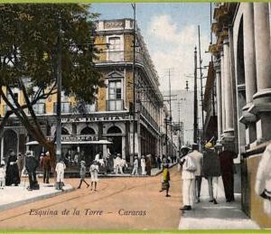 af2946 - VENEZUELA - VINTAGE POSTCARD - Caracas - Esquina de la Torre