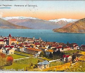 55750  -- CARTOLINA d'Epoca - LAGO MAGGIORE:  Cannobio 1933