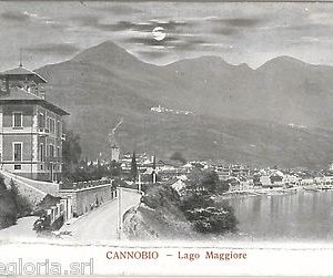 55752 -- CARTOLINA d'Epoca - LAGO MAGGIORE:  Cannobio  1920