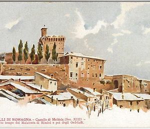 CARTOLINA d'Epoca - FORLI provincia :  MELDOLA