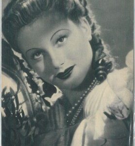 78974 VINTAGE POSTCARD - CINEMA: Annie Vernay