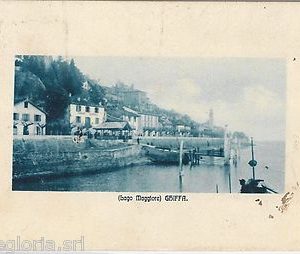 55770  -- CARTOLINA d'Epoca - LAGO MAGGIORE:  Ghiffa  1919