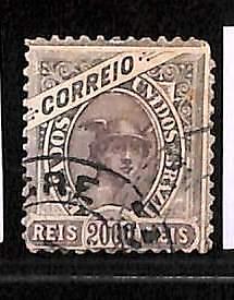 76630 -  BRAZIL  -  STAMP  - Yvert # 88 -  USED