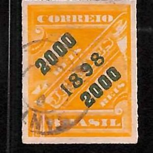 76629d -  BRAZIL  -  STAMP  - Yvert # 99 - Fine USED