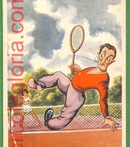 ah2651 - VINTAGE POSTCARD Ansichtskarten - Tennis SPORT