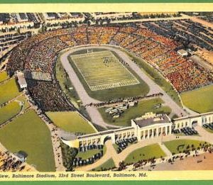 ah2676 - USA -  VINTAGE POSTCARD   - Baltimore Stadium SPORT
