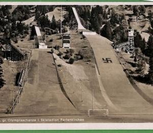 ah2664 - GERMANY - VINTAGE POSTCARD Ansichtskarten - Olympic springboard  SPORT